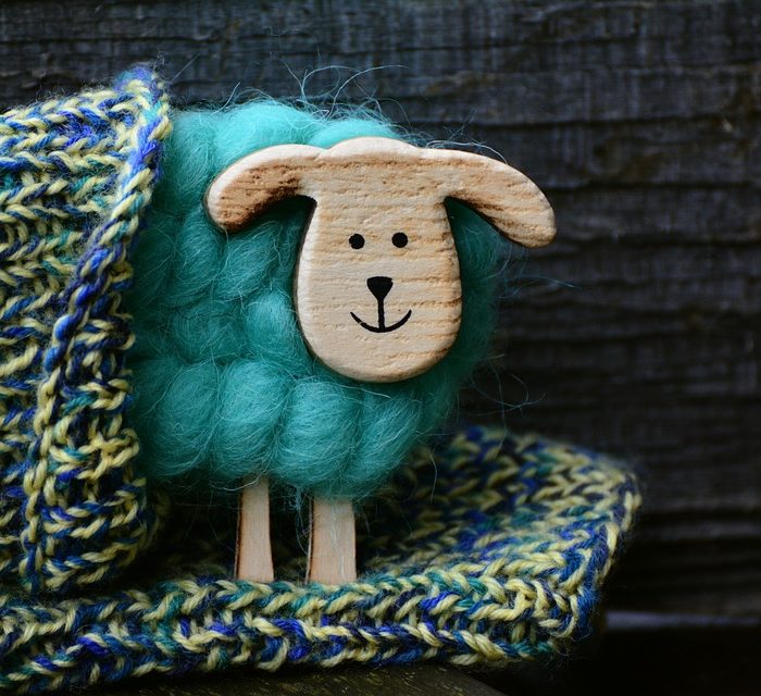 hand knits and yarn sheep