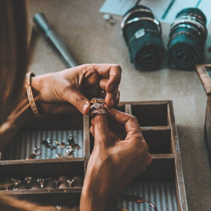 hand made rings