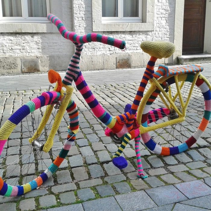 knit bicycle