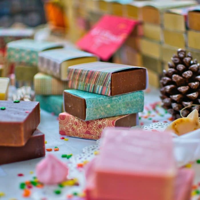 soap sale at craft place