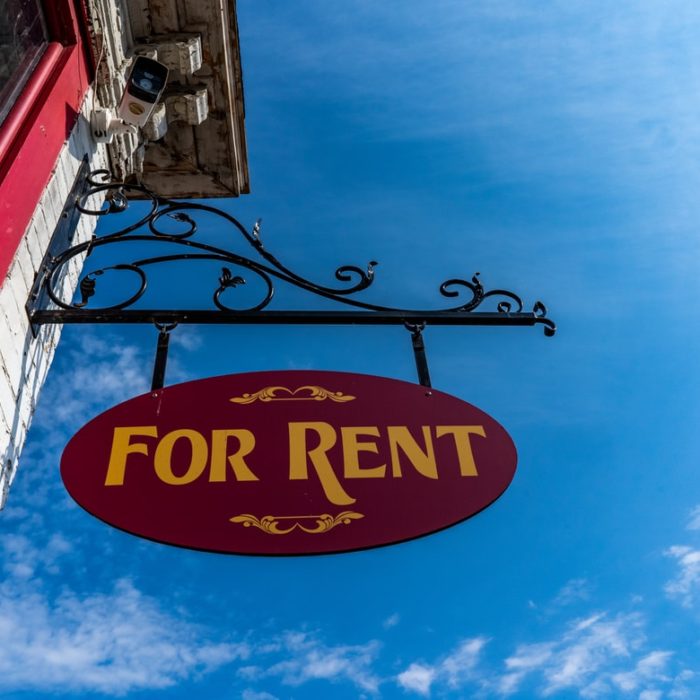 for rent sign
